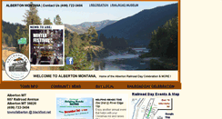 Desktop Screenshot of albertonmontana.com